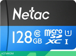 Карта памяти Netac P500 Standard MicroSDXC 128GB (NT02P500STN-128G-S)