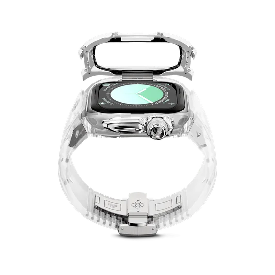 Корпус для Apple Watch - RSTRIII45 - CRYSTAL STEEL