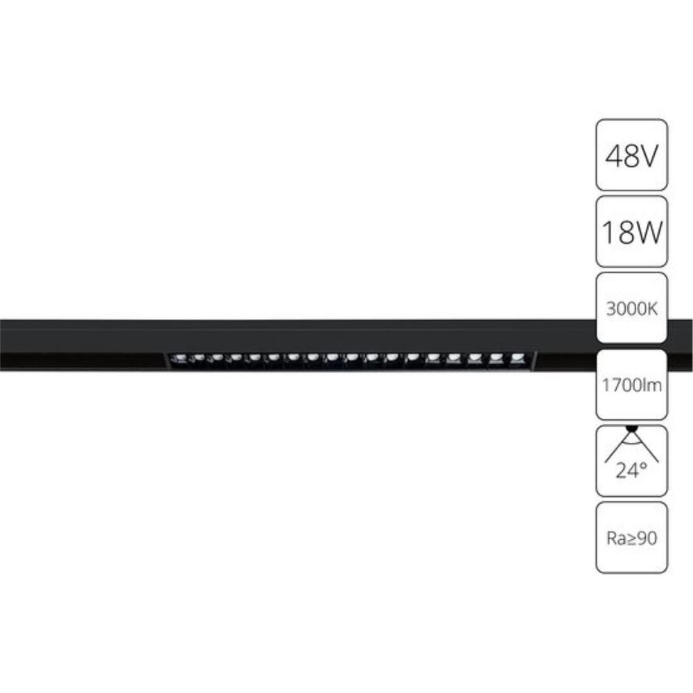 Cветильник потолочный Arte Lamp Linea A4675PL-1BK