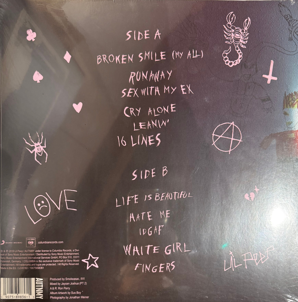 Виниловая пластинка Lil Peep – Come Over When You're Sober, Pt. 2 LP