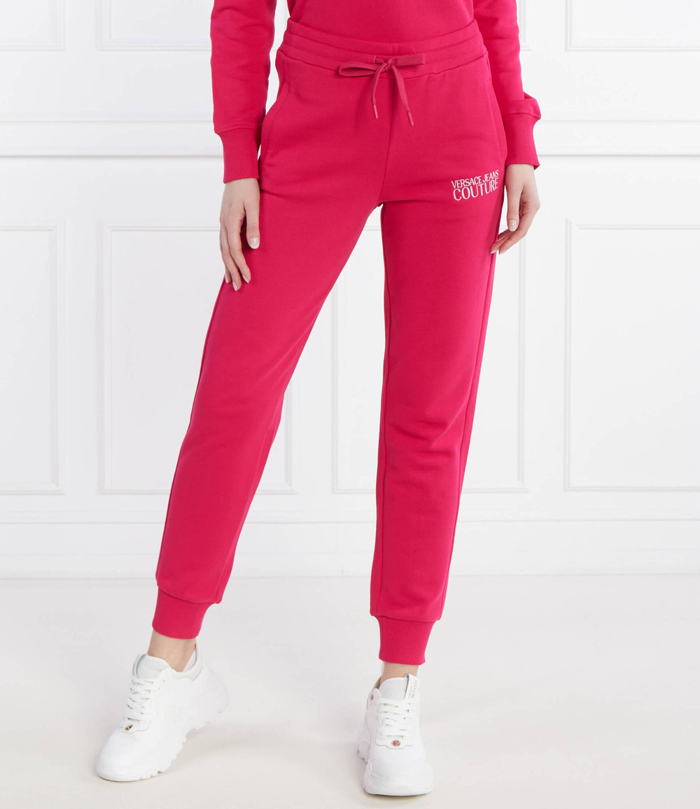 Спортивные штаны Versace Jeans Couture - малиновый(76HAAT01CF01T)