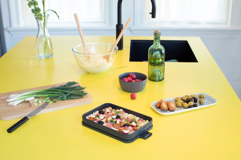 Brabantia - Темно-серая коробка для завтрака Make &amp; Take / артикул   202704  / GTIN 8710755202704