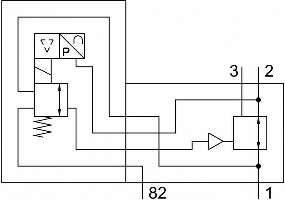 PREL-186-HP3-V1-A-40CFX-1 Электрический регулятор давления