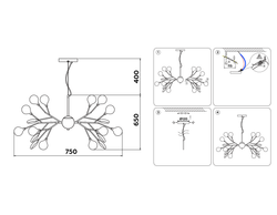 Ambrella Подвесная люстра Traditional TR3013