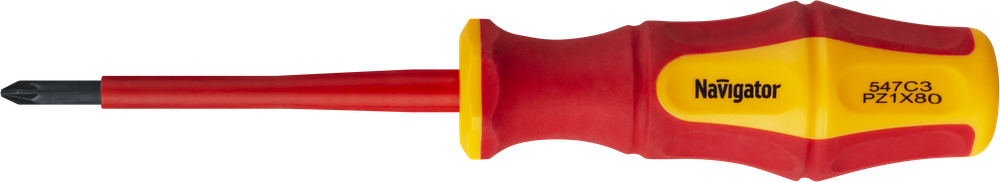 Отвёртка Navigator 93 424 NHT-Otd03-PZ1-80 (диэлектрическая)