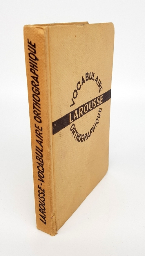 "Vocabulaire orthographique Larousse (Орфографический словарь Larousse)". 1938г.