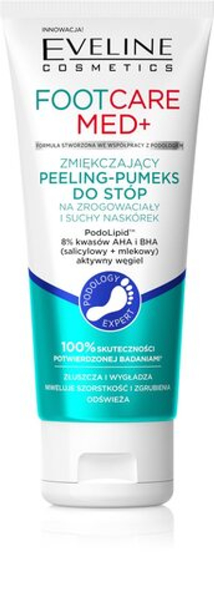 Eveline Cosmetics Foot Care Med - нежный увлажняющий скраб для ног /   100  ml  / GTIN 5903416026471
