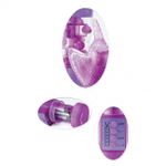 Ротационный вибратор Beginner's Jelly Pearl (Цвет: фиолетовый)