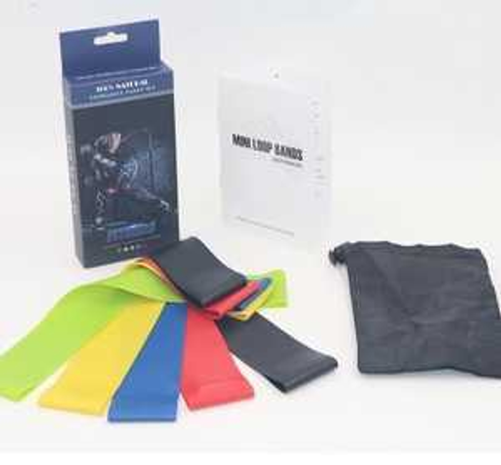 Набор латексных лент для фитнеса (5 шт)