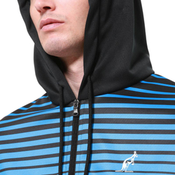 Мужская теннисная кофта Australian Double Lines Jacket - nero