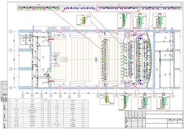 Проектирование и установка светового оборудования