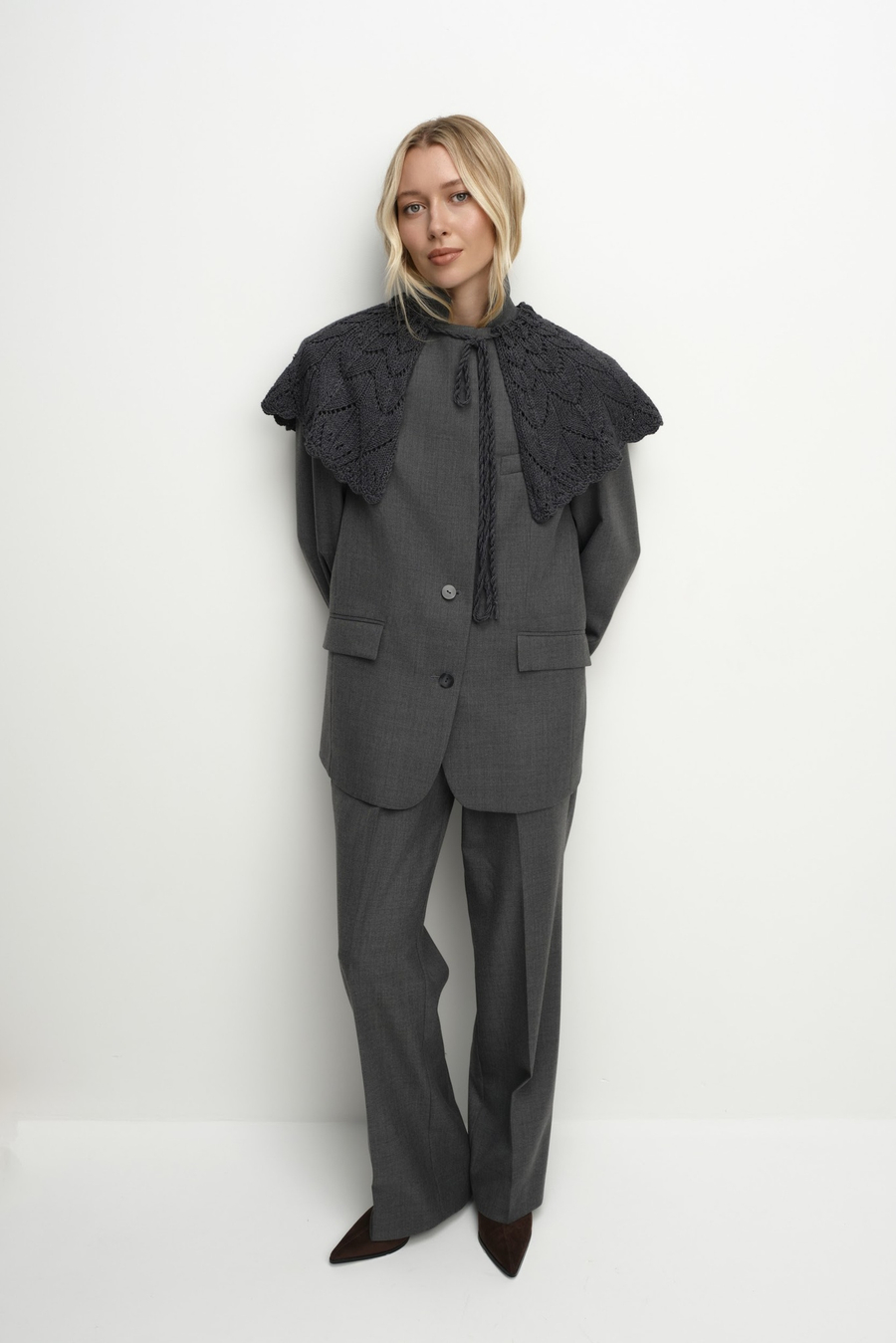 Брюки прямые на резинке