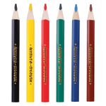 Карандаши цветные Мульти-Пульти "Приключения Енота", 06цв., короткие, заточен., картон, европодвес