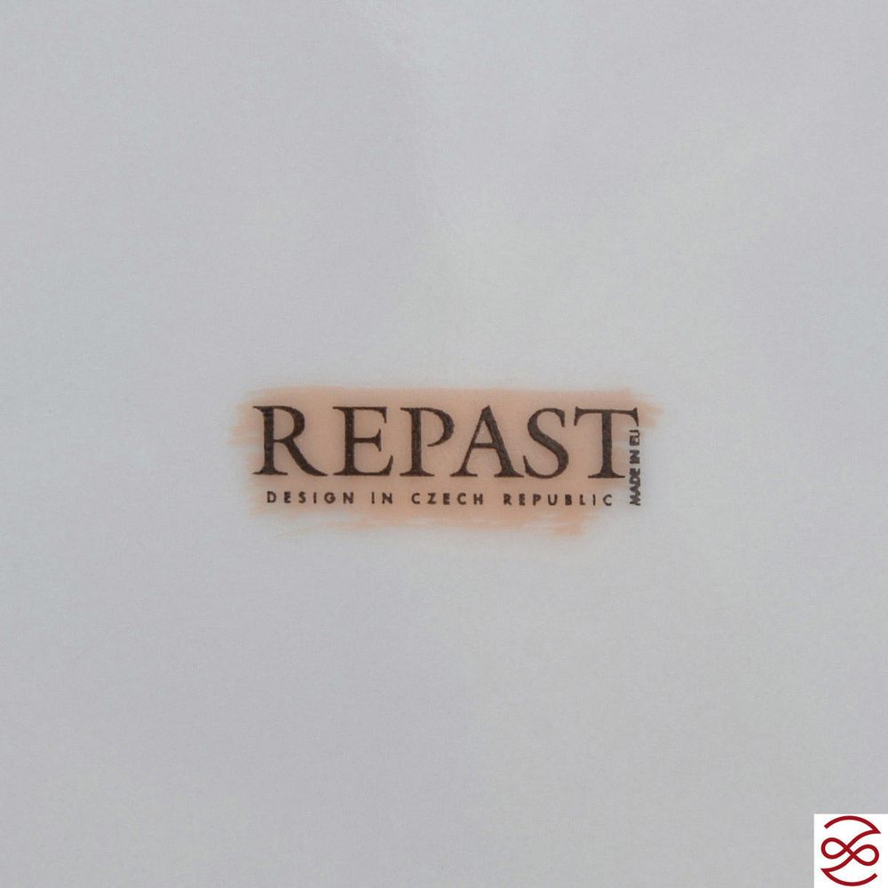 Блюдо овальное Repast Охота зеленая Мария-тереза 38 см