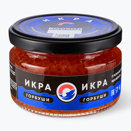 Икра горбуши Восход, ст. банка, 230 г