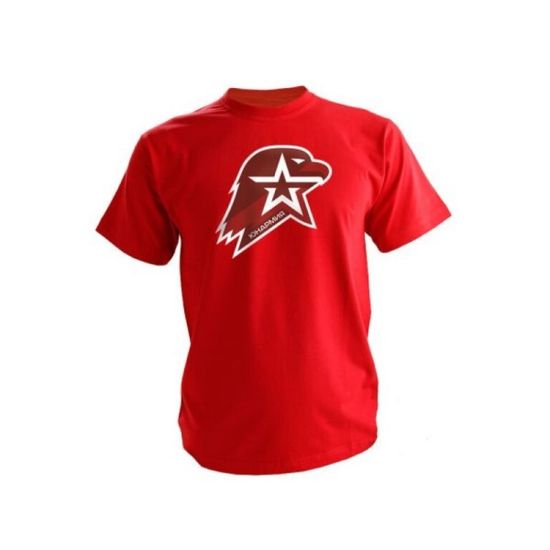 Футболка "Юнармия" х\б (красная)