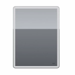 Шкаф зеркальный c LED-подсветкой Dreja POINT 60x80 белый