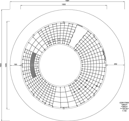 Мега фрисби, d = 12 м