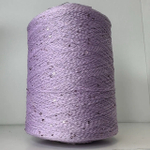 LUXOR; 100% хлопок, пайетки 2мм; 540м/100гр; цвет: сиреневый, пайетки в цвет нити; S303
