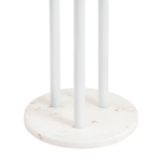 Вешалка напольная Bergenson Bjorn Solheim, 171 см, белый мрамор/натуральное дерево