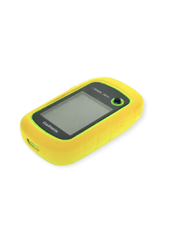Защитный чехол бампер силиконовый для Garmin eTrex 10 20 30 10x 20x 30x 22x 32x (желтый)