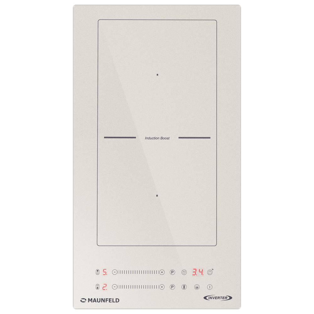 Индукционная варочная панель с объединением зон Bridge Induction MAUNFELD CVI292S2BBG Inverter