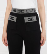 Трикотажные штаны Elisabetta Franchi - черный(KP43S36E2)