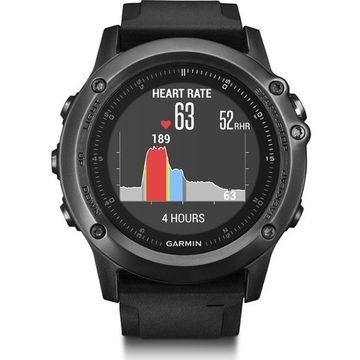 Спортивные смарт часы Garmin Fenix 3 Sapphire HR (со встроенным пульсометром) 010-01338-71