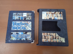 Книга подарочная "Forbes book. 10 000 мыслей и идей от влиятельных бизнес-лидеров и гуру менеджмента", перчатки