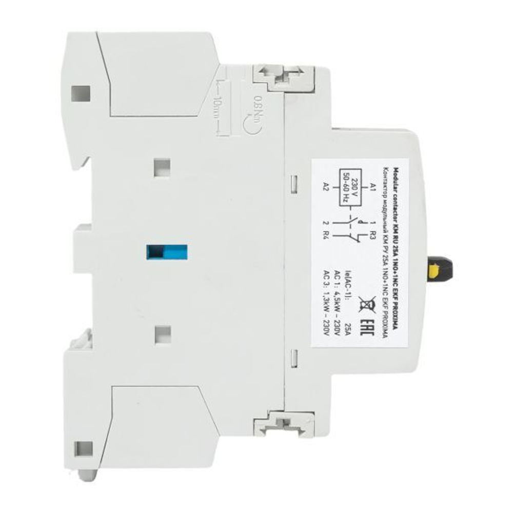 Контактор модульный КМ РУ 25А 1NO+1NC (1 мод,) EKF PROxima