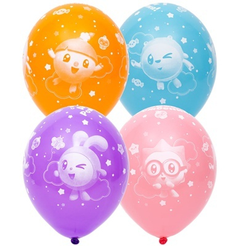 Шар латекс 35см Малышарики