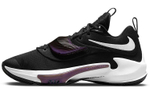 Nike Freak 3 EP "Project 34" letter brother round head comfortable shock absorption, wear-resistant, non-slip wrapping support, low-cut actual combat basketball shoes for men and women with the same black and purple domestic version