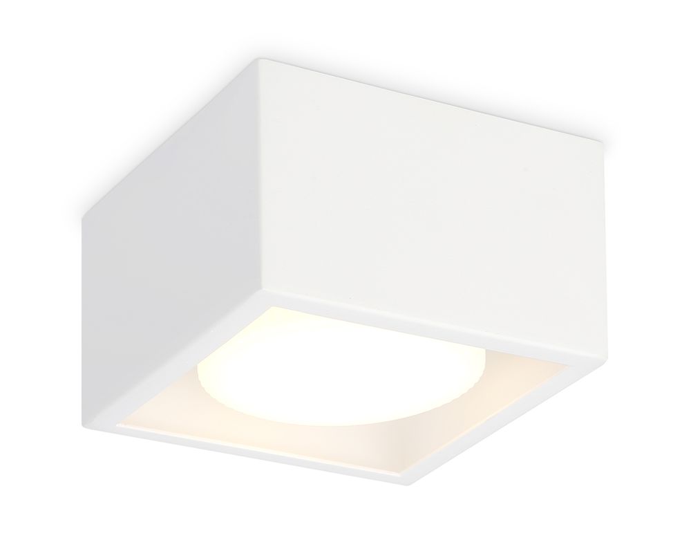 Светильник накладной TN70825 WH белый GX53 max 12W 100*100*60