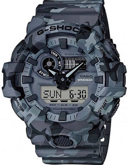Мужские наручные часы Casio G-Shock GA-700CM-8A