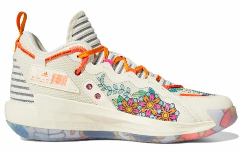 Кроссовки Adidas D Lillard 7 Extply "Day Of The Dead