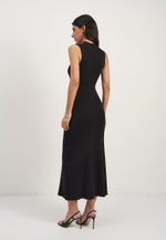 Платье JULIA с клиньями, чёрный