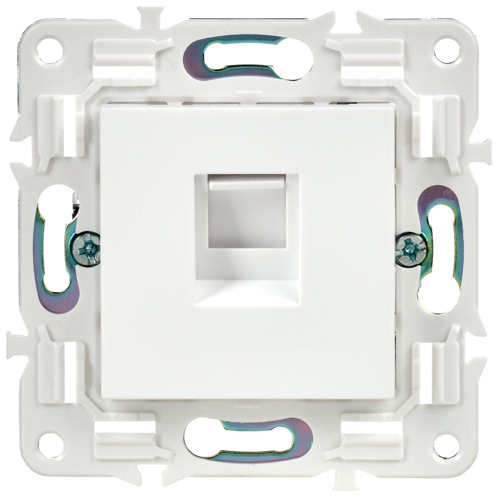 SKANDY Розетка компьютерная RJ45 кат.5E SK-K01W арктический белый IEK