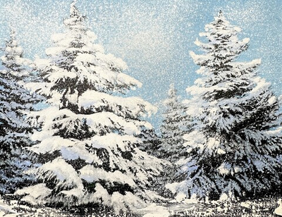 Пушистая зима