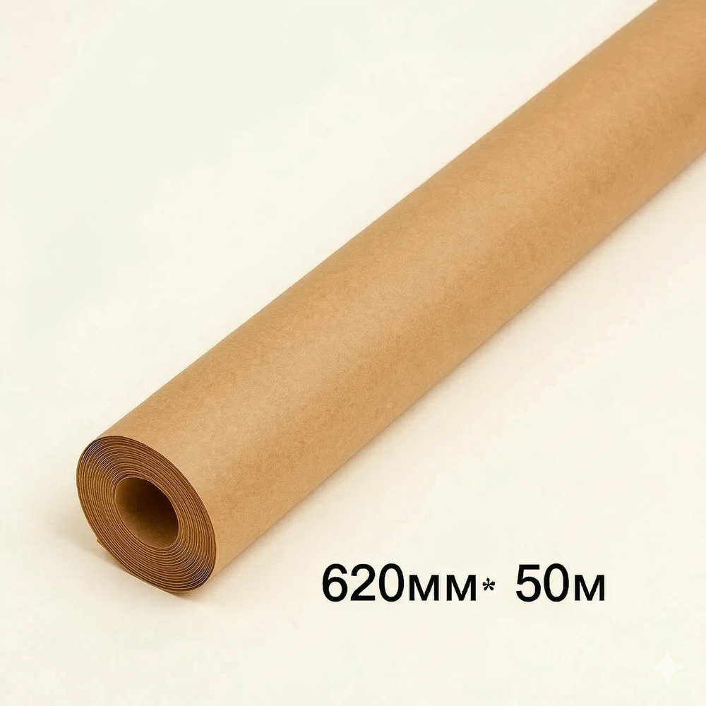 Бумага крафтовая 620x50м