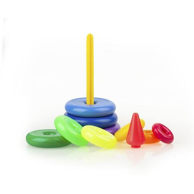 Пирамидка 30 см. 9 колец (Совтехстром)