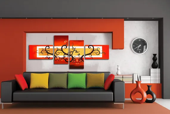 Модульная картина "Ветви жизни"