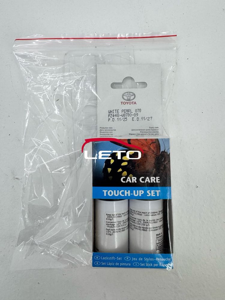 Краска 070 Toyota (белый жемчуг) PZ448-W0700-09 PZ448W070009 Краска 070 Toyota (белый жемчуг) PZ448-W0700-09 PZ448W070009
