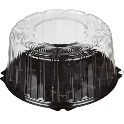 Коробка для торта пластиковая D19 см