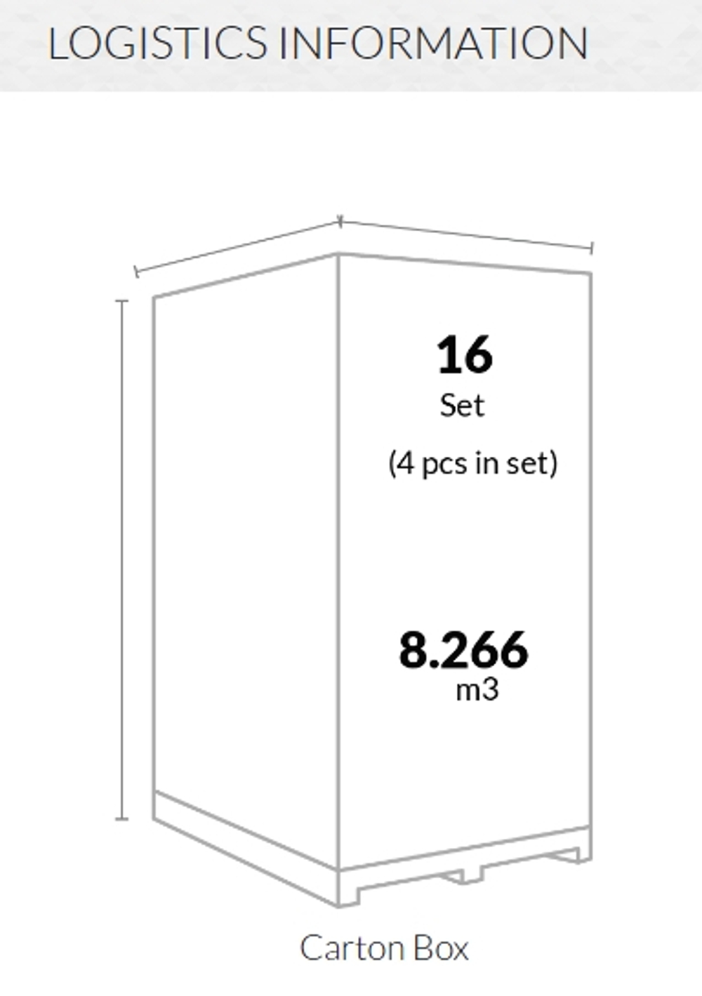 Комплект пластиковой мебели Siesta Contract Pacific Lounge, бежевый
