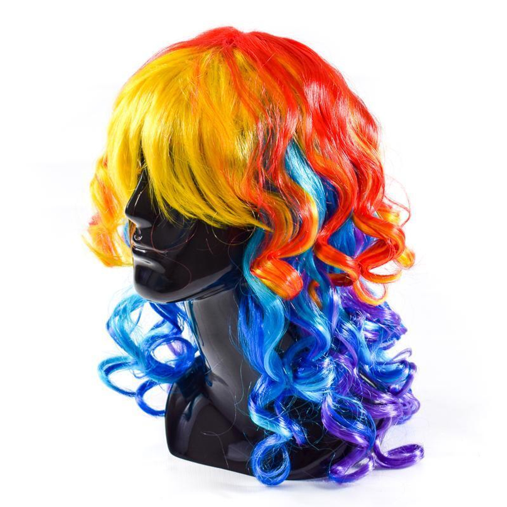 Парик клоун длинный, 50см, 140гр, пак