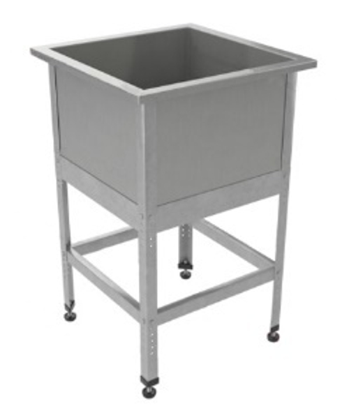 Ванна моечная односекционная "Бизнес" ВМБ 560/1, 560x560(620)x860 мм, без борта