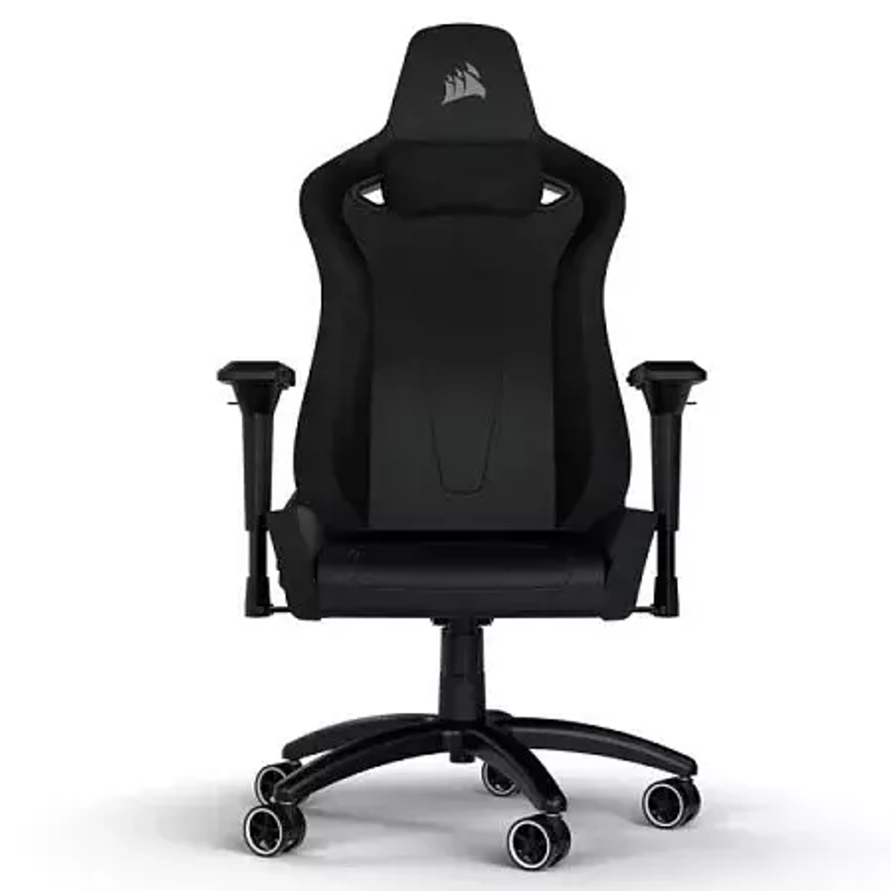 Игровое компьютерное кресло Corsair TC200 Leather, Black (CF-9010043-WW)