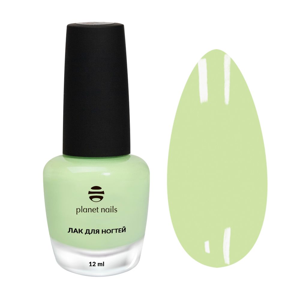 Лак для ногтей с эффектом гелевого покрытия №877 12мл Planet Nails
