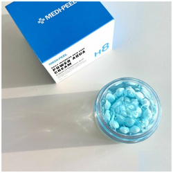 Лифтинг - крем с пептидными капсулами и комплексом гиалуроновых кислот Medi Peel  Power Aqua Cream50 мл.
