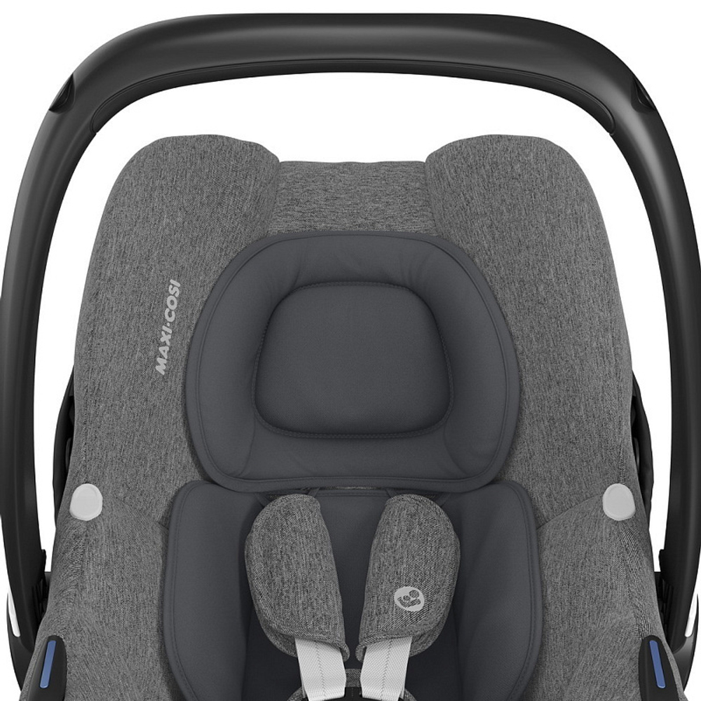 Детская коляска Maxi-Cosi Leona2 Oria 3 в 1 с автокреслом CabrioFix Select grey 1204390110 Twillic Black/1507750111 Essential Graphite